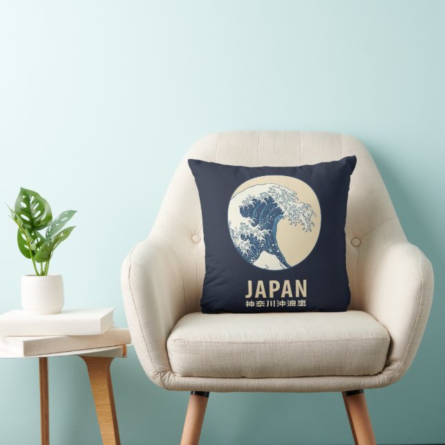 Almofada Kanagawa, Japão (Cadeira)