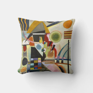 Almofada Kandinsky Abstrato Trabalho de arte