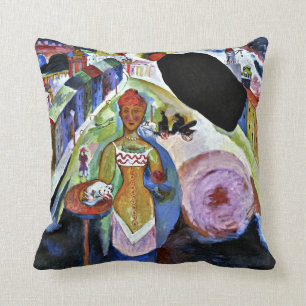 Almofada Kandinsky - Senhora em Moscou