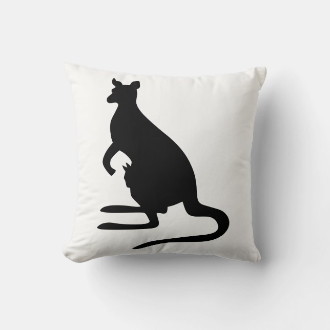 Almofada Kangaroo Silhouette (Frente)