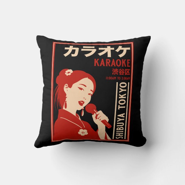 Almofada Karaoke Shibuya Tokyo (Verso)