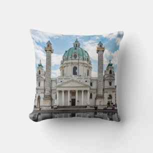 Almofada Karlskirche em Viena, Áustria