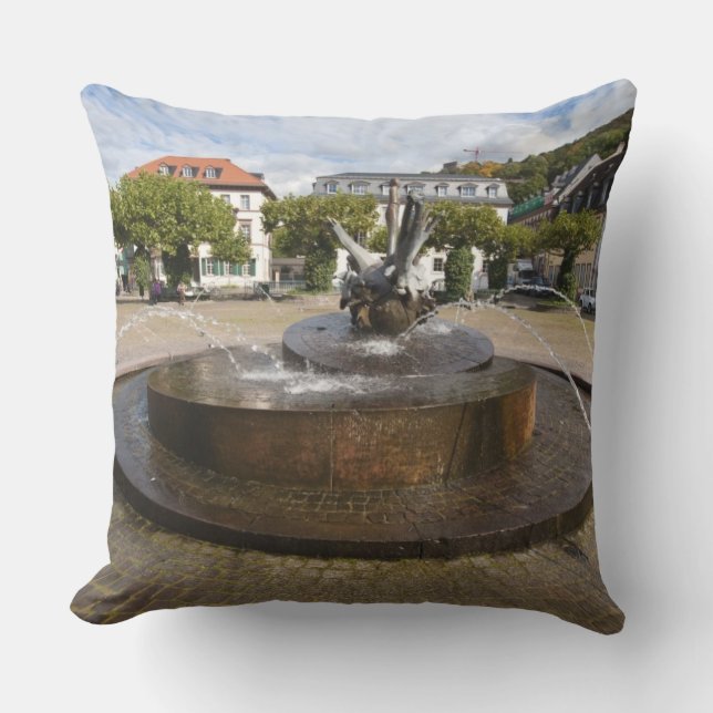 Almofada Karlsplatz (Praça de Karl), Heidelberg Velha (Frente)