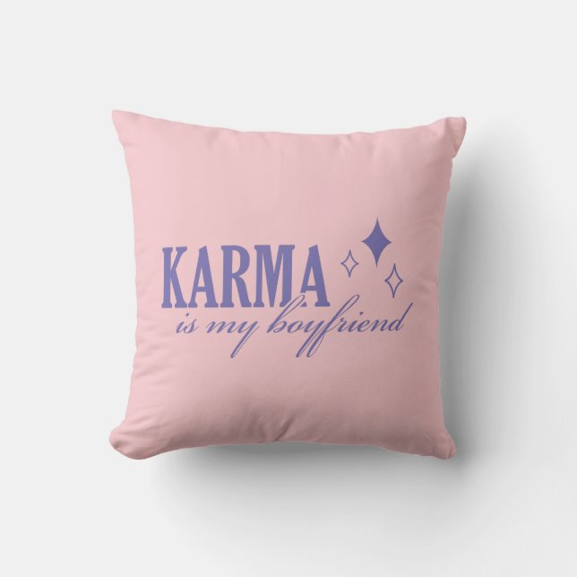 Almofada Karma is My Boyfriend (Frente)