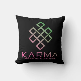 Almofada Karma - O que acontece por aí aparece