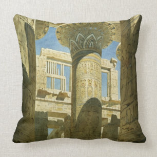 Almofada Karnak, c.1866 (w/c no papel)