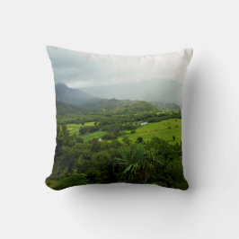 Almofada Kauai, cena paisagística do Havaí