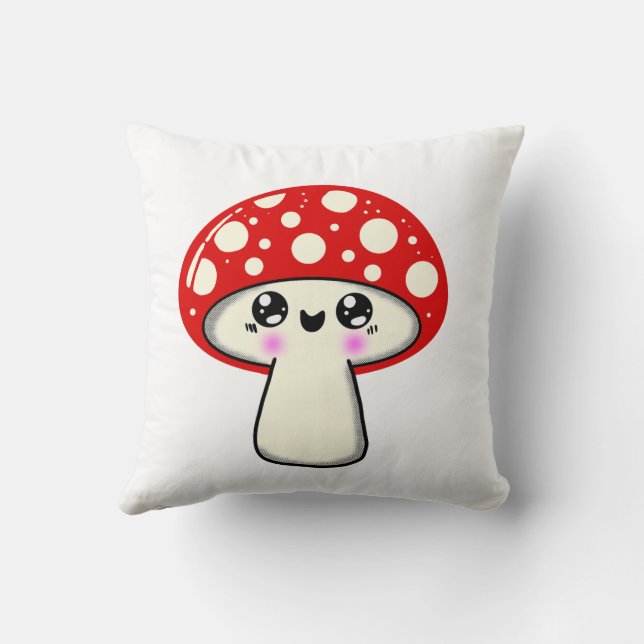 Almofada Kawaii Mushroom (Verso)