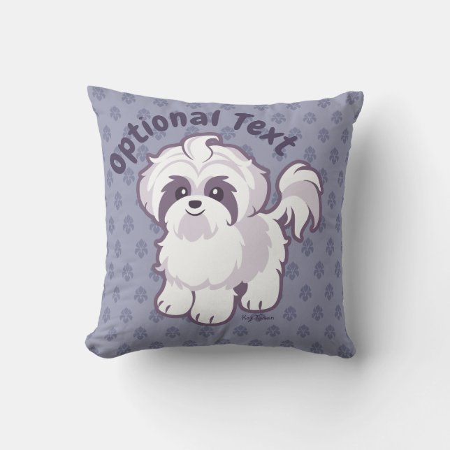 Almofada Kawaii Shih Tzu (Frente)