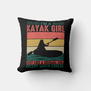 Almofada Kayak Girl, mas mais legal