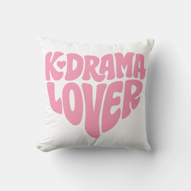 Almofada Kdrama Lover Gift Korean Drama Simple Home Decor (Frente)