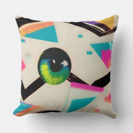 Almofada Ken Gage Memphis Design Popsicle Eyeball