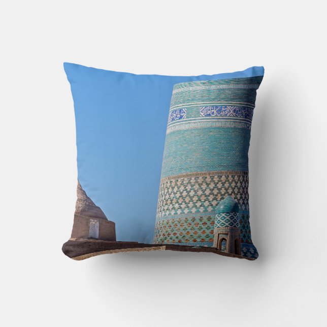 Almofada Khiva, Usbequistão - Kalta Minor Minaret Inacabada (Frente)