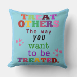 Almofada Kids Inspirational Quote Travesseiro decorativo -