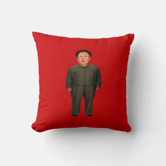Almofada Kim Jong Il (Frente)