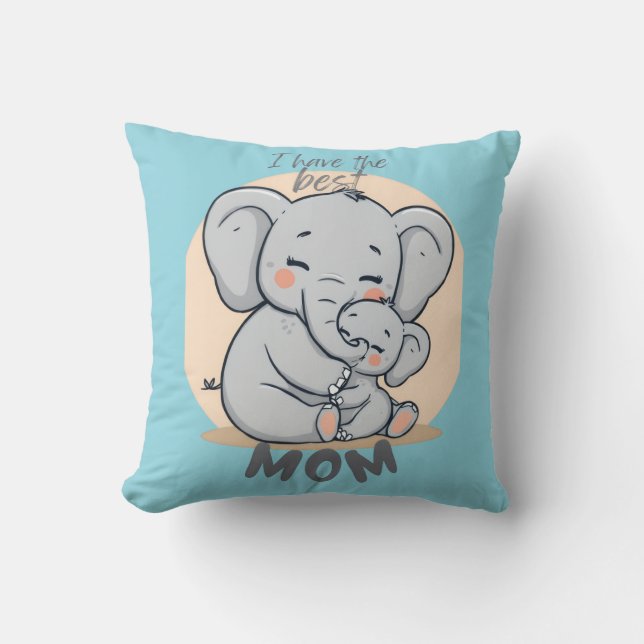 Almofada Kimspired Creations Mom Appreciation Throw Pillow (Frente)