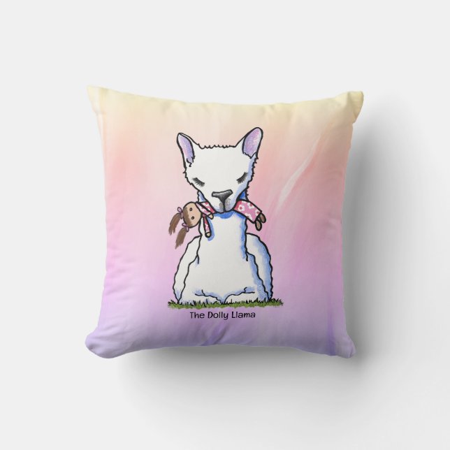 Almofada KiniArt Dolly Llama  (Frente)