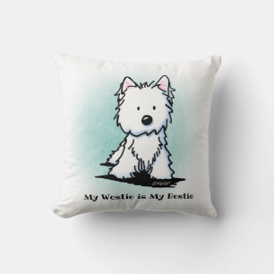 Almofada KiniArt Westie Melhor Amiga