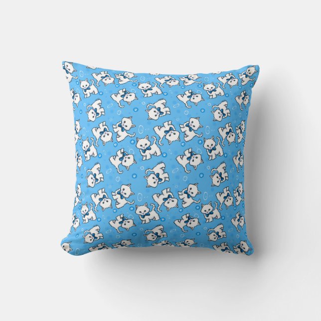 Almofada KiniArt White Kittens (Frente)