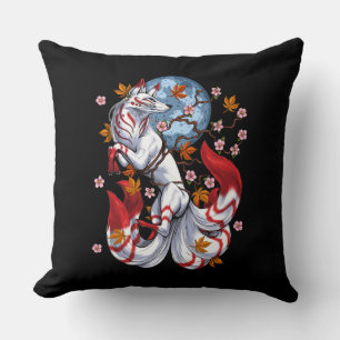 Almofada Kitsune Japonês Fox