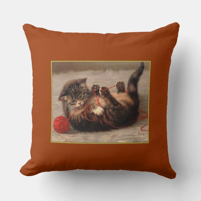 Almofada Kitten Playtime (Frente)