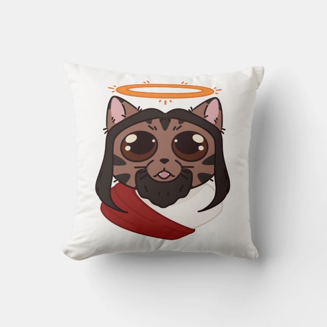 Almofada Kitty Christ Cushion (Frente)