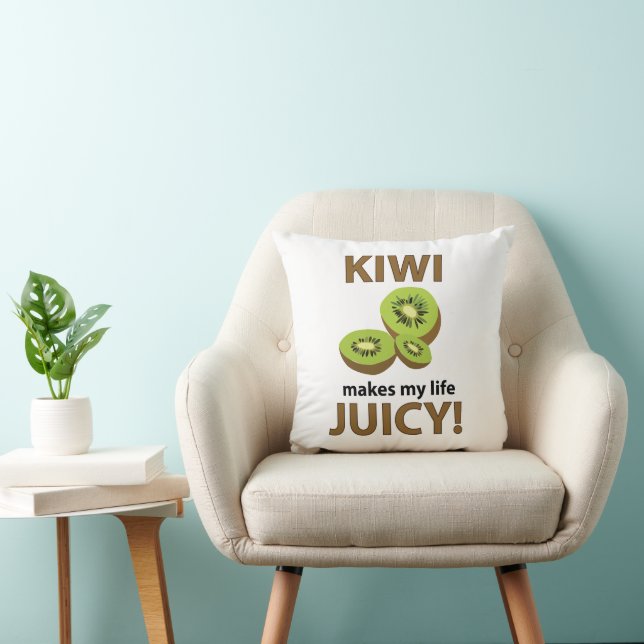 Almofada Kiwi Fruta Lover Kiwi (Cadeira)