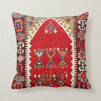Almofada Konya Central Anatolian Niche Kilim Impressão