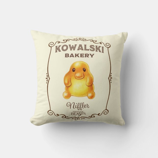Almofada Kowalski Bakery - Niffler (Frente)