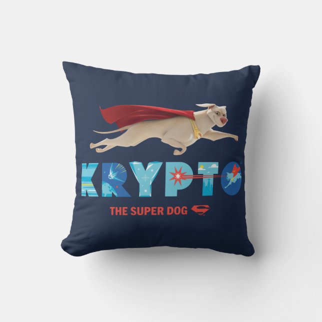 Almofada Krypto O Super Cão (Frente)