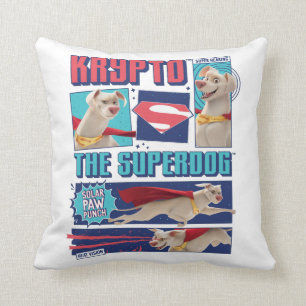 Almofada Krypto Os Painéis De Quadrinhos Super Cachorros