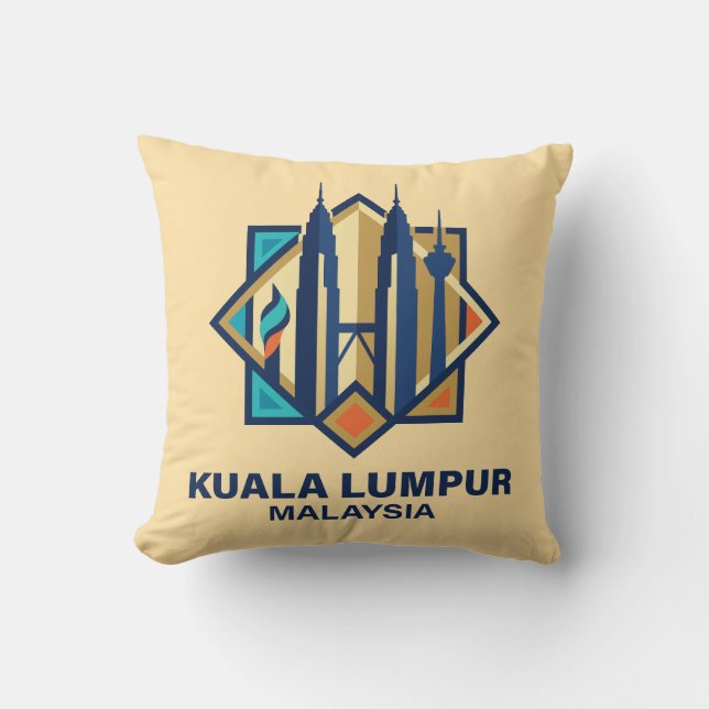Almofada Kuala Lumpur Malaysia Southeast Asia (Frente)