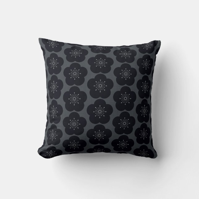 Almofada KURO UME - Seamless - Gray (Frente)
