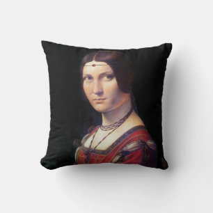 Almofada La Belle Ferronniere, Leonardo da Vinci