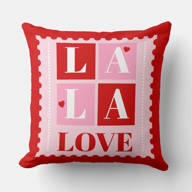 Almofada La La Love Valentine’s Day (Frente)