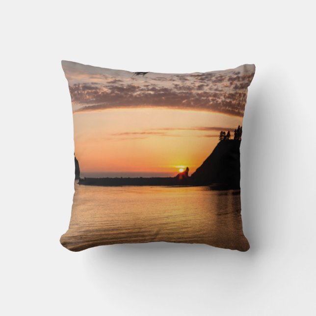 Almofada La Push, Washington. Panorama (Frente)