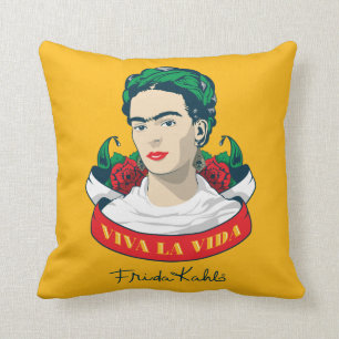 Almofada La Vida de Frida Kahlo Viva