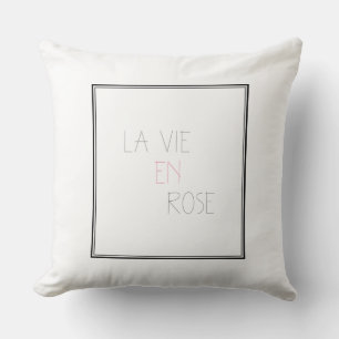 Almofada La Vie En Rosa - Vida em rosa