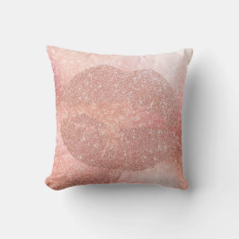 Almofada Lábios Dourados rosa Brilhante Blush Sparkly Gelam