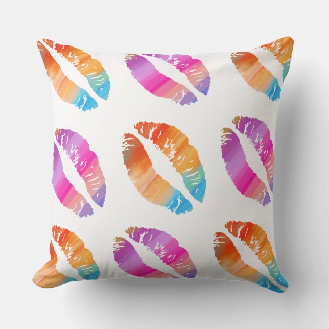 Almofada Lábios na moda nº 38 (Frente)