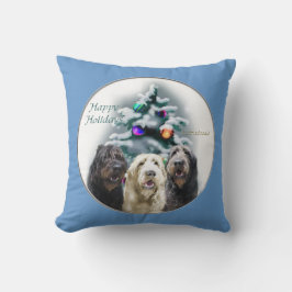 Almofada Labradoodle Christmas
