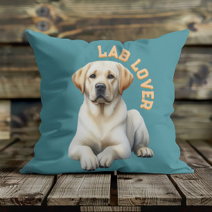 Almofada Labrador Retriever Dourado