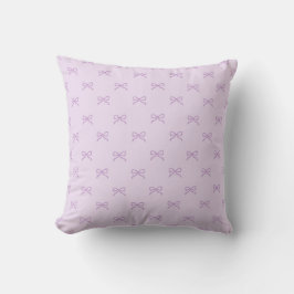 Almofada Laço Roxo Pequeno Feminino Pastel & Coquette
