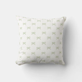 Almofada Laço Verde Pequeno Feminino Pastel & Coquete