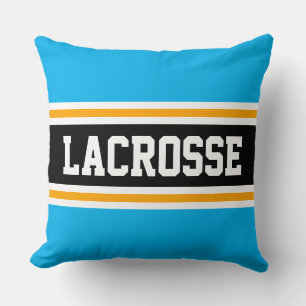 Almofada LACROSSE Céu Brilho Blue Black Athletic Strips