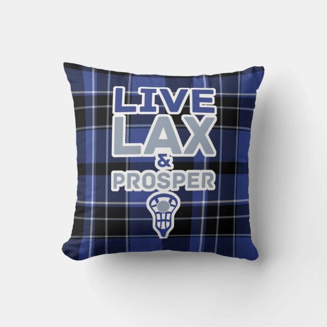 Almofada Lacrosse Live LAX e Prosper Travesseiro decorativo (Frente)