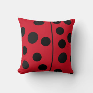Almofada Lady Bug Red e Black Design