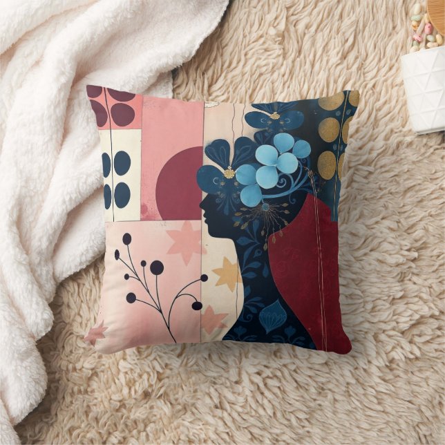 Almofada Lady Flower - Através do Travesseiro (Cobertor)