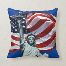 Lady Liberty, Travesseiro decorativo da Glória Ant