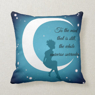 Almofada Lady Moon Travesseiro decorativo